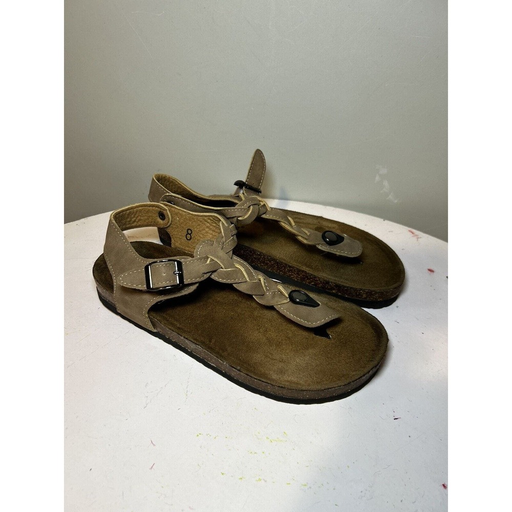 Outwoods Women's Bork 54 Braid Thong Buckle Sandal Size‎ 8